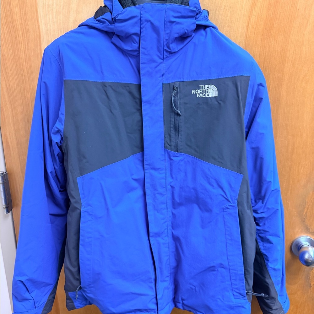 Mi Men's Blue and Gray Performance Jacket